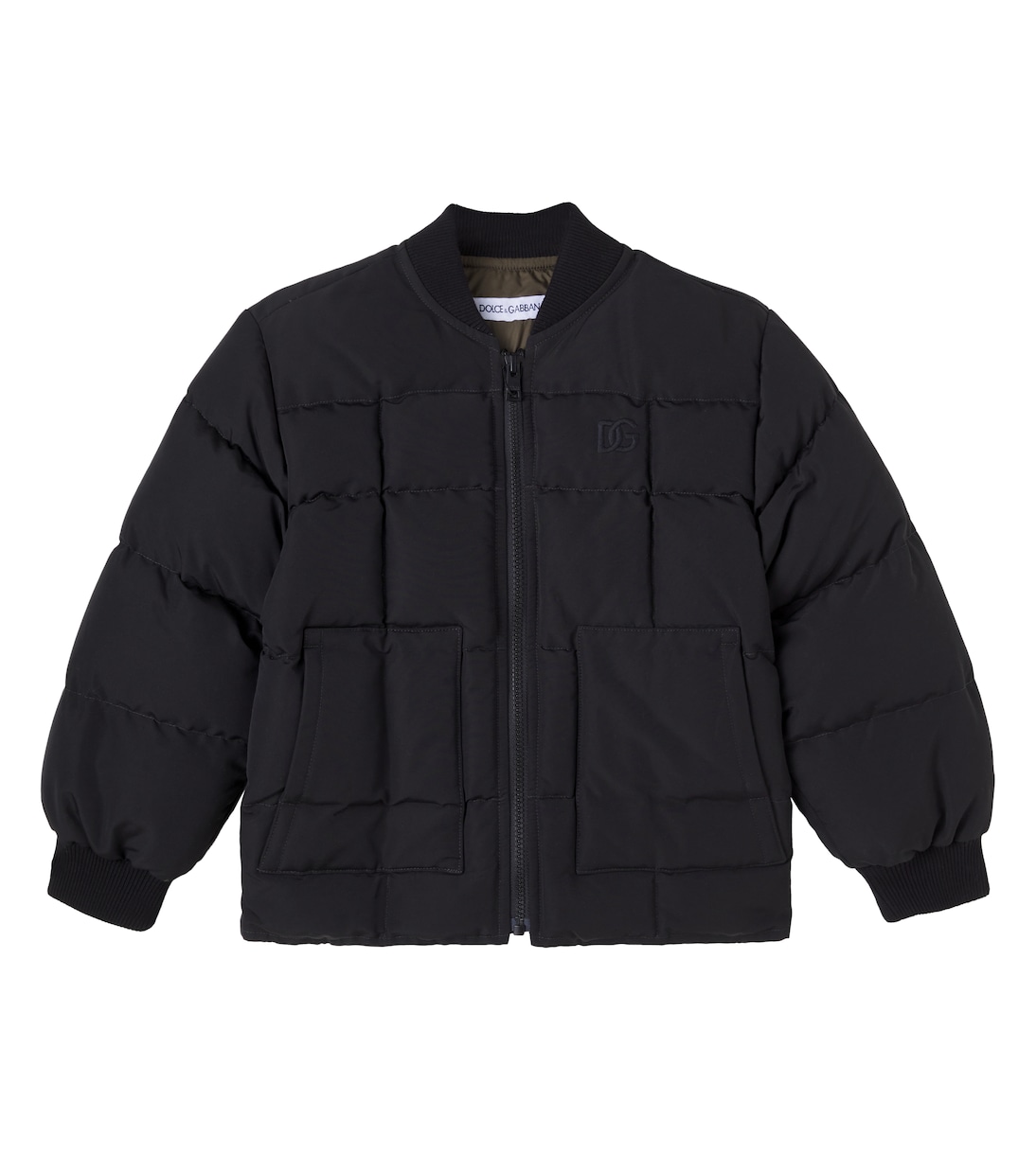Cotton-blend down jacket | Dolce&Gabbana Kids
