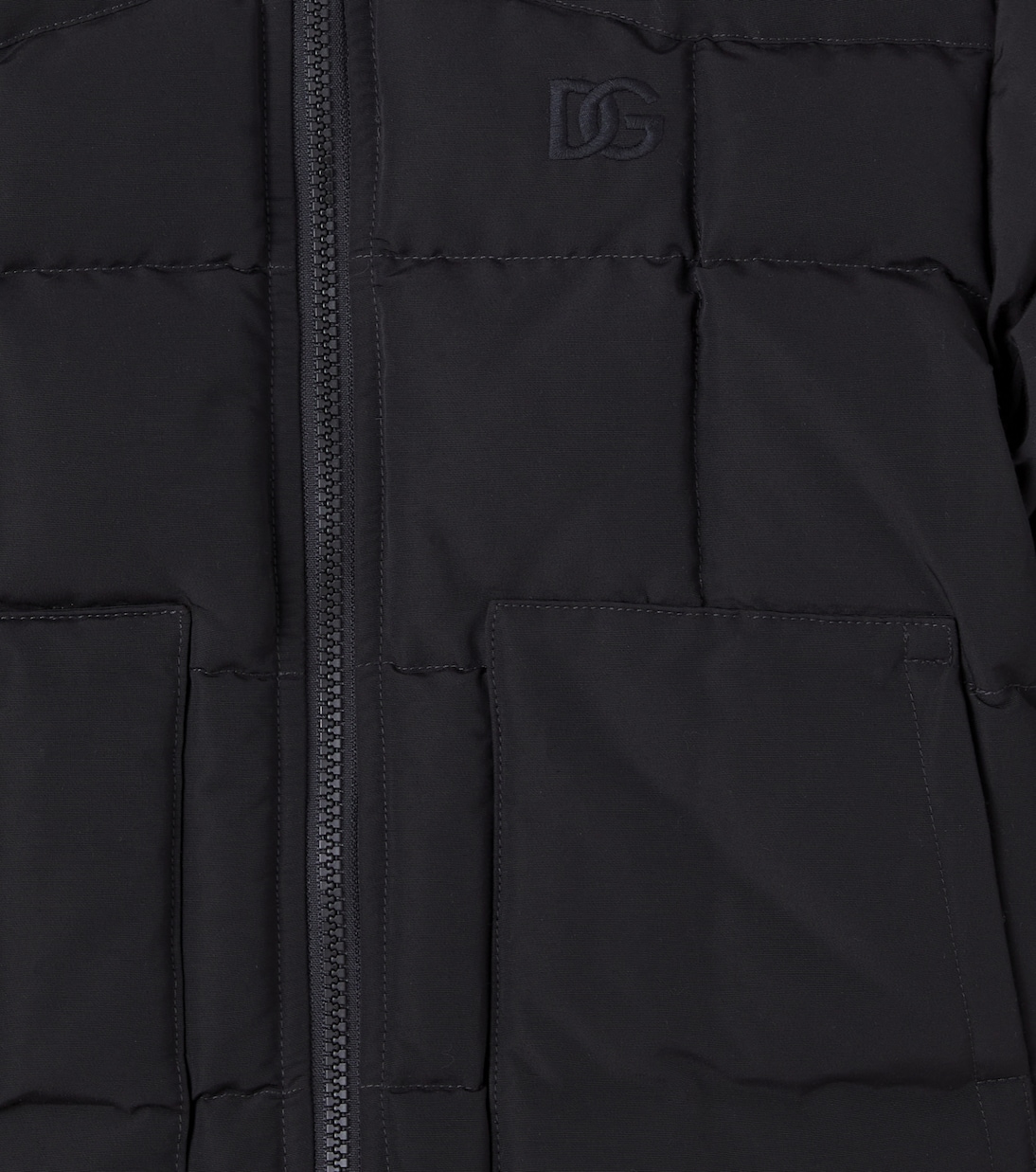 Cotton-blend down jacket | Dolce&Gabbana Kids