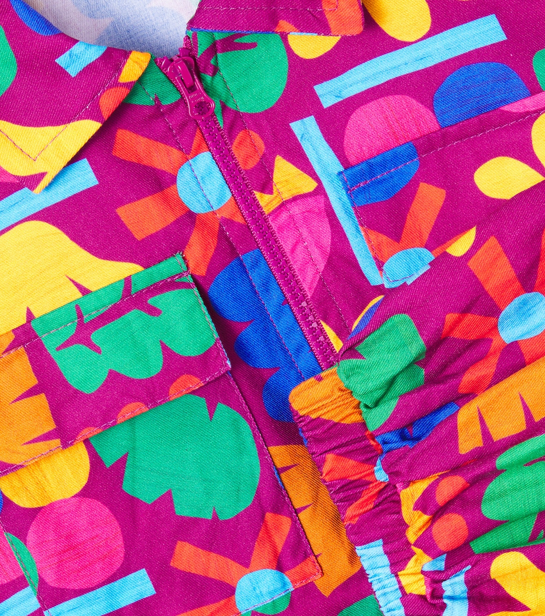 Bedruckte Jacke Mais Flores aus Baumwolle | Fábula