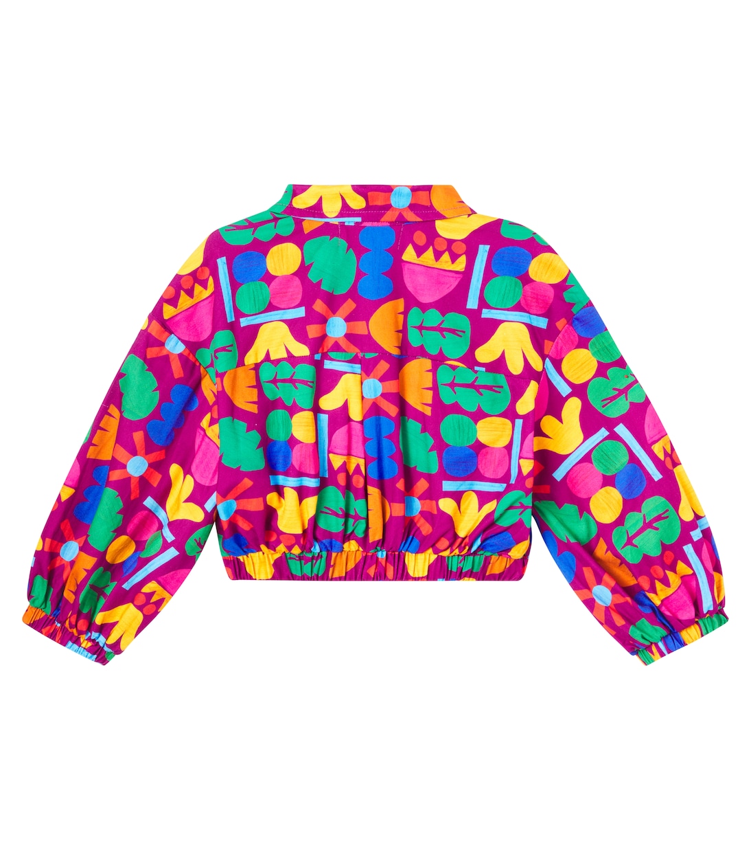 Bedruckte Jacke Mais Flores aus Baumwolle | Fábula