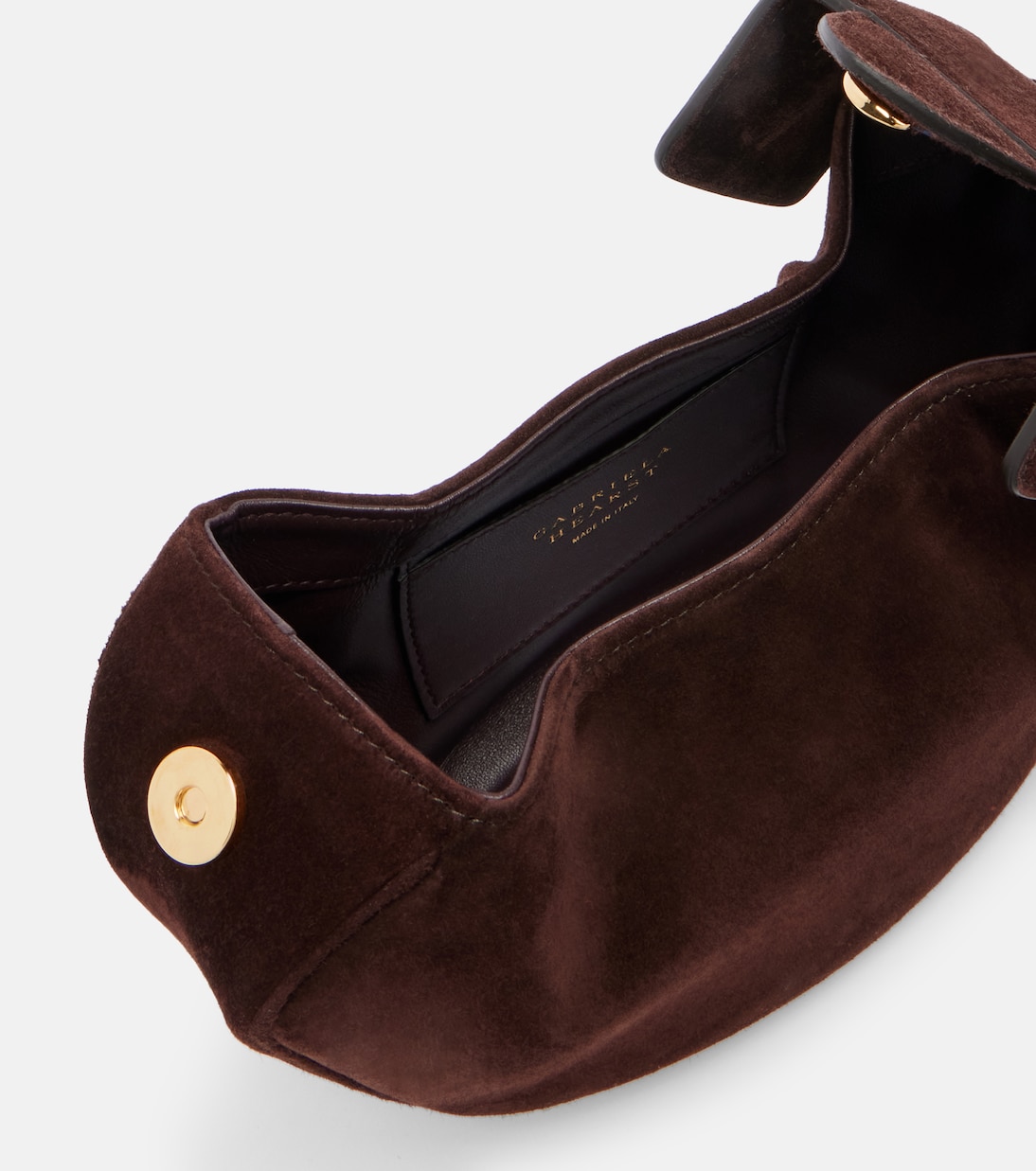 Soft Demi suede clutch | Gabriela Hearst