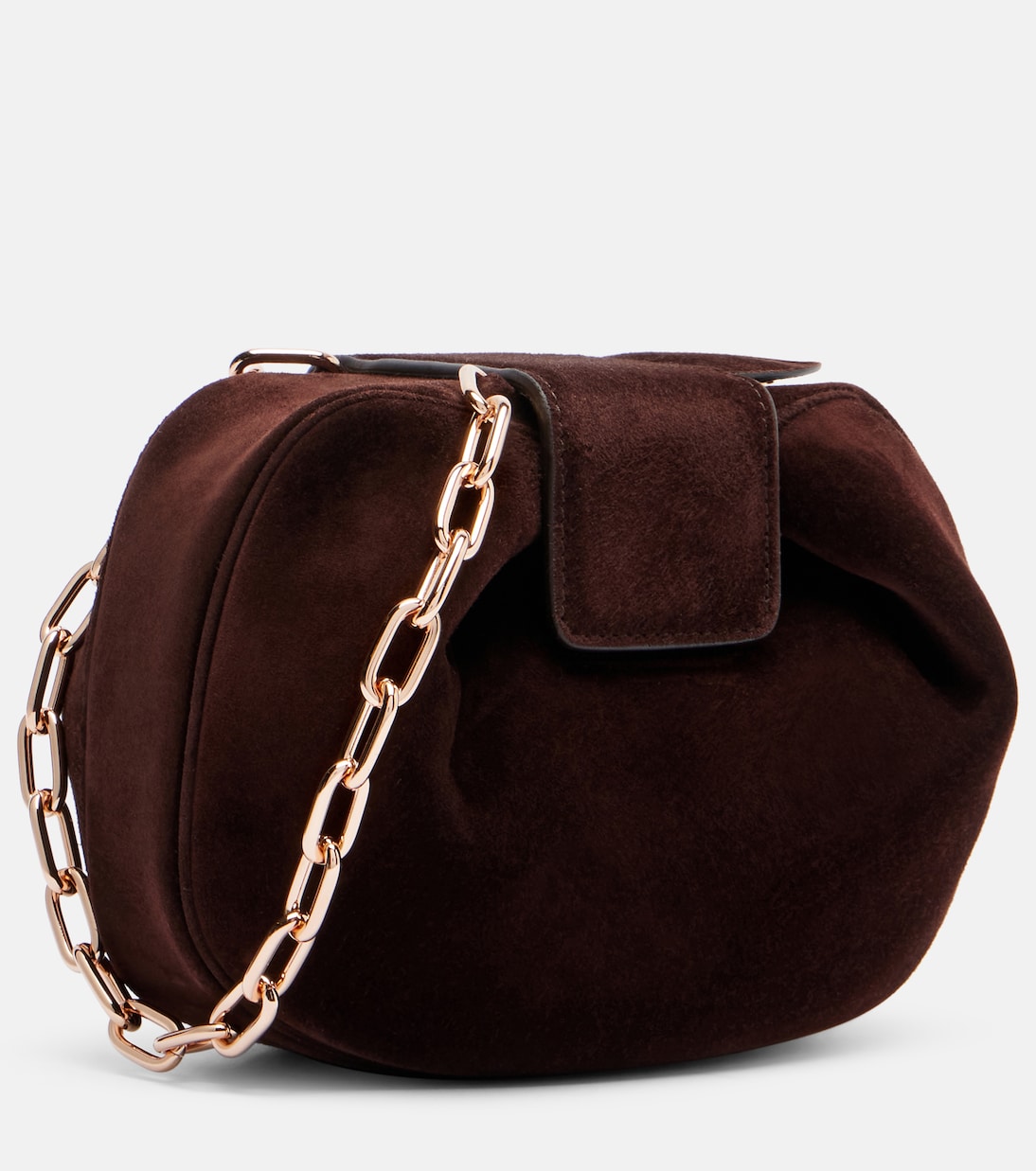 Soft Demi suede clutch | Gabriela Hearst