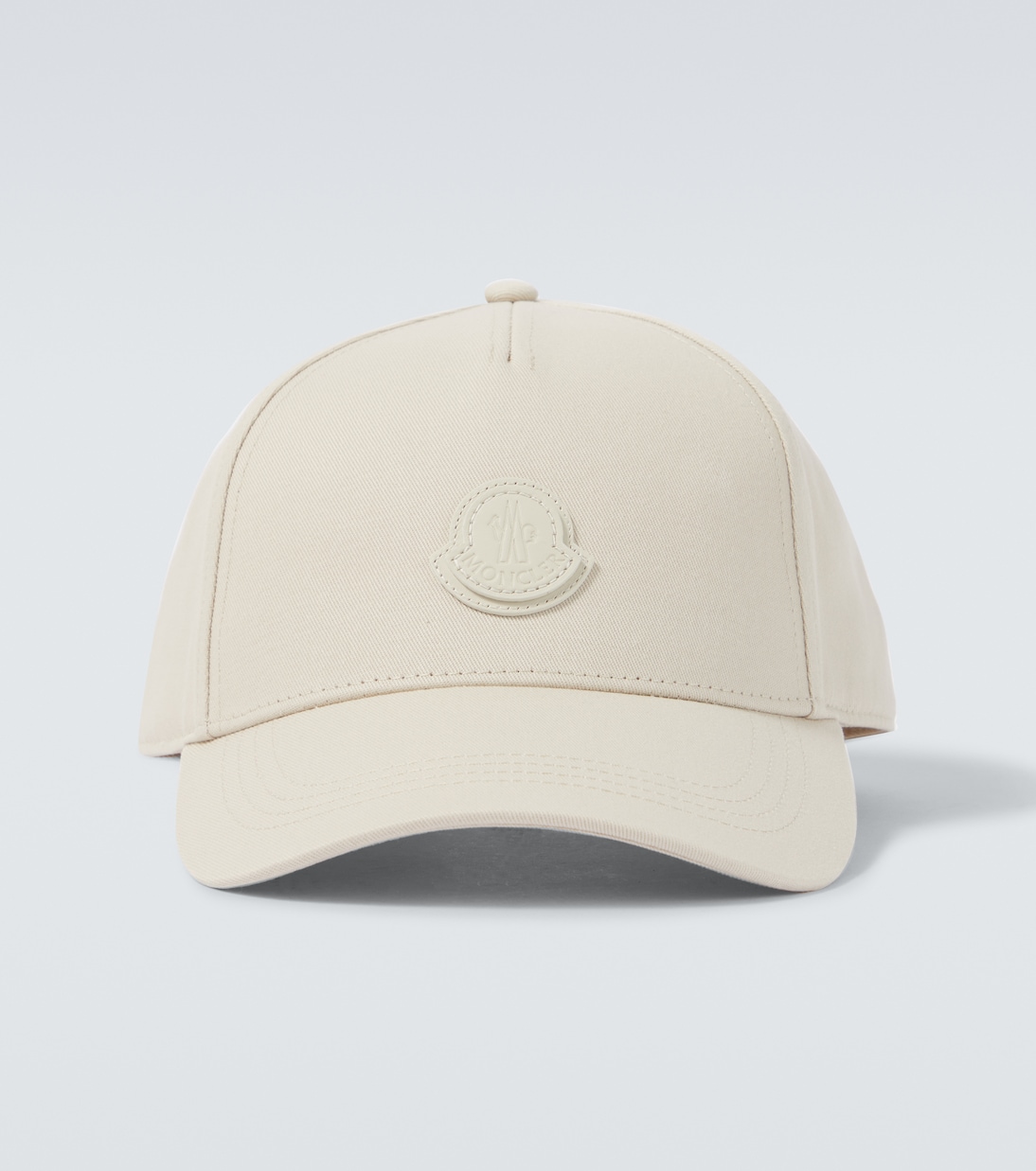 Logo cotton gabardine baseball cap | Moncler