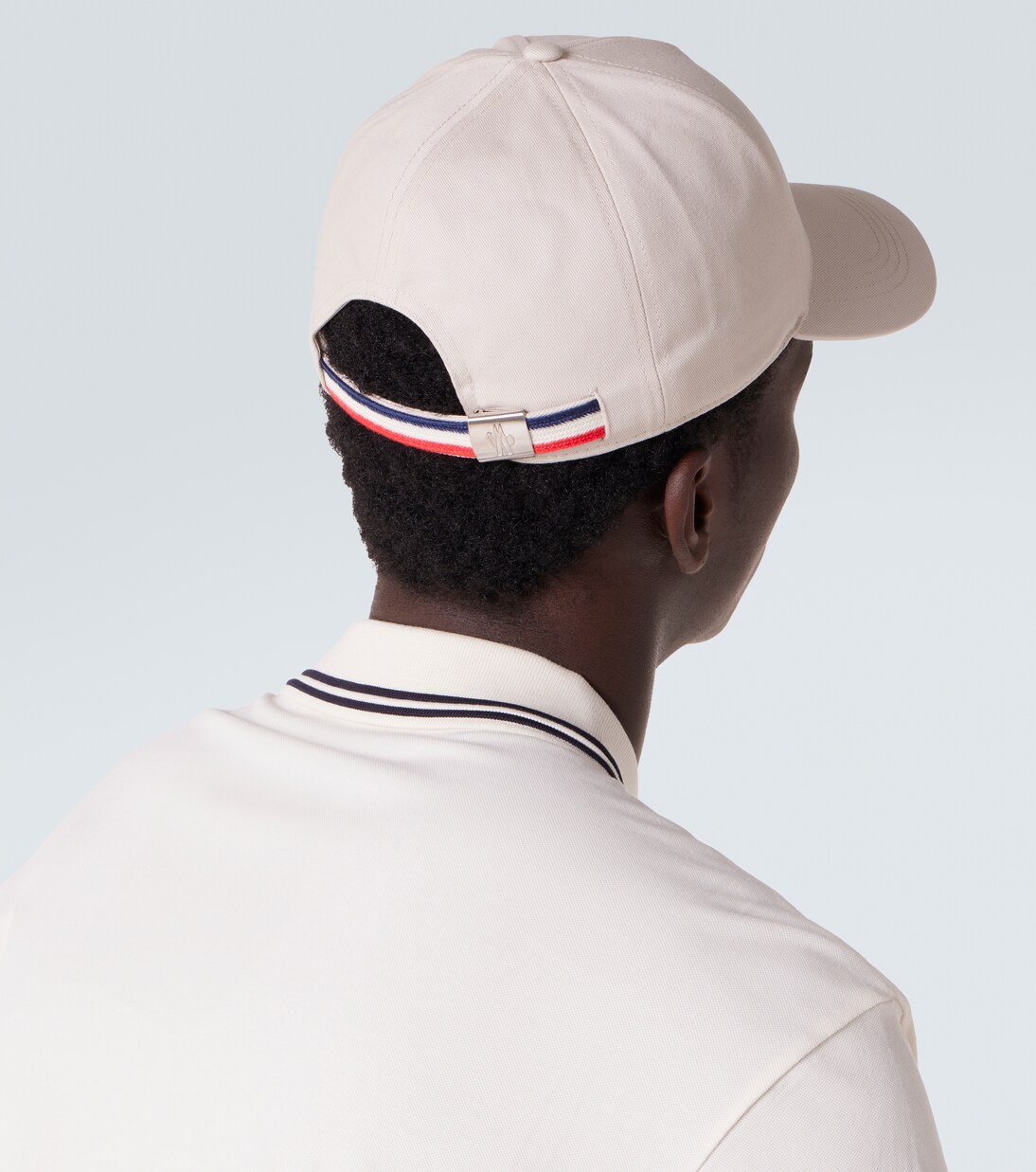 Logo cotton gabardine baseball cap | Moncler