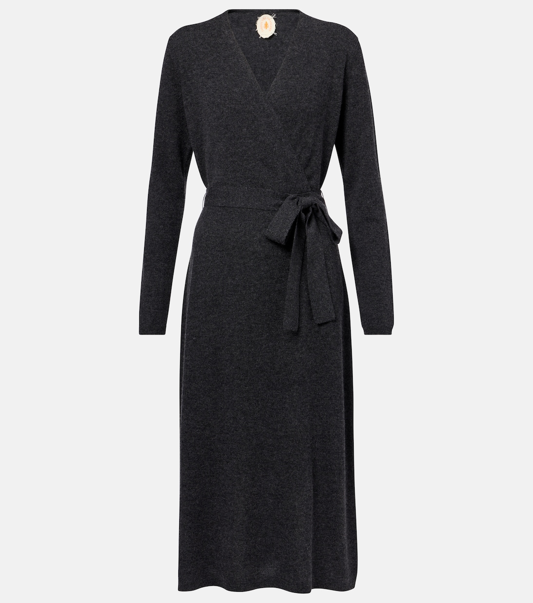 Wickelkleid aus Wolle und Kaschmir | Jardin des Orangers