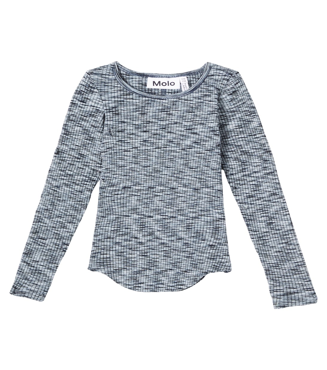 Rochelle space-dyed cotton-blend top | Molo