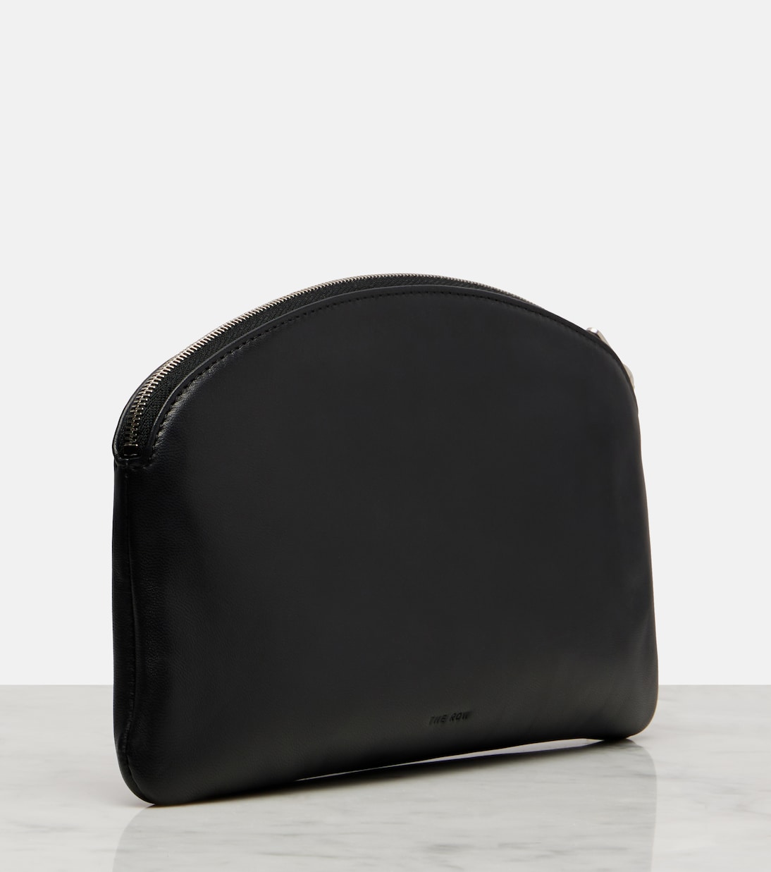 Round leather coin purse  | The Row
