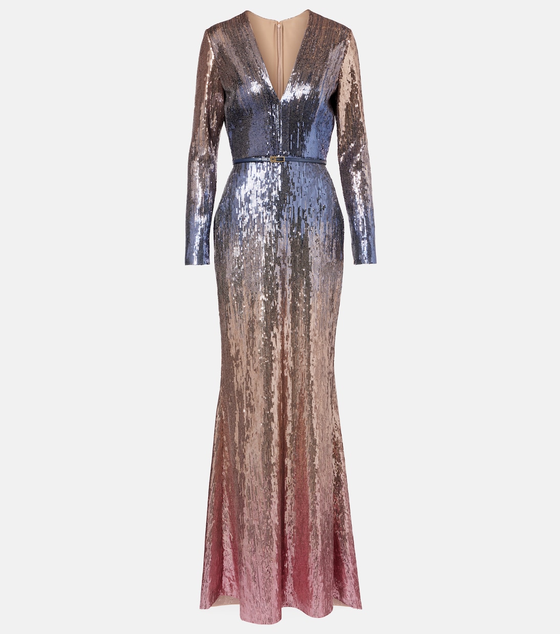 Robe longue à sequins | Elie Saab