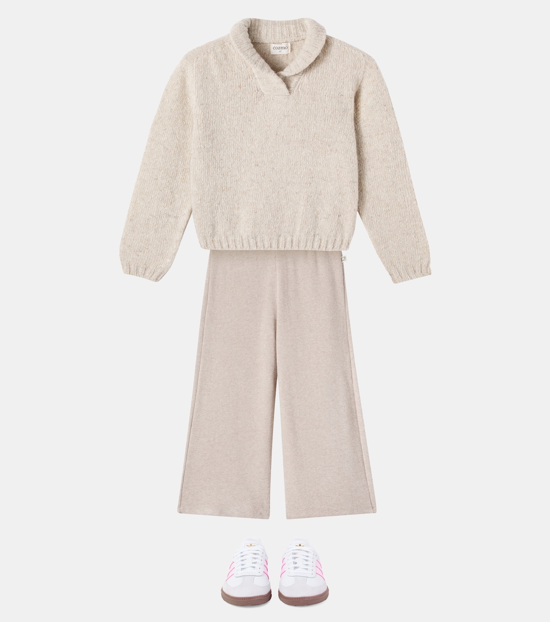 Elena knitted cotton-blend pants | Cozmo