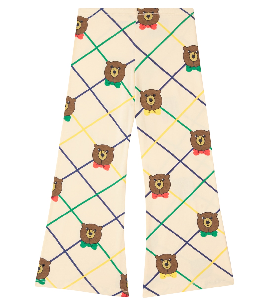 Printed cotton-blend jersey sweatpants | Mini Rodini