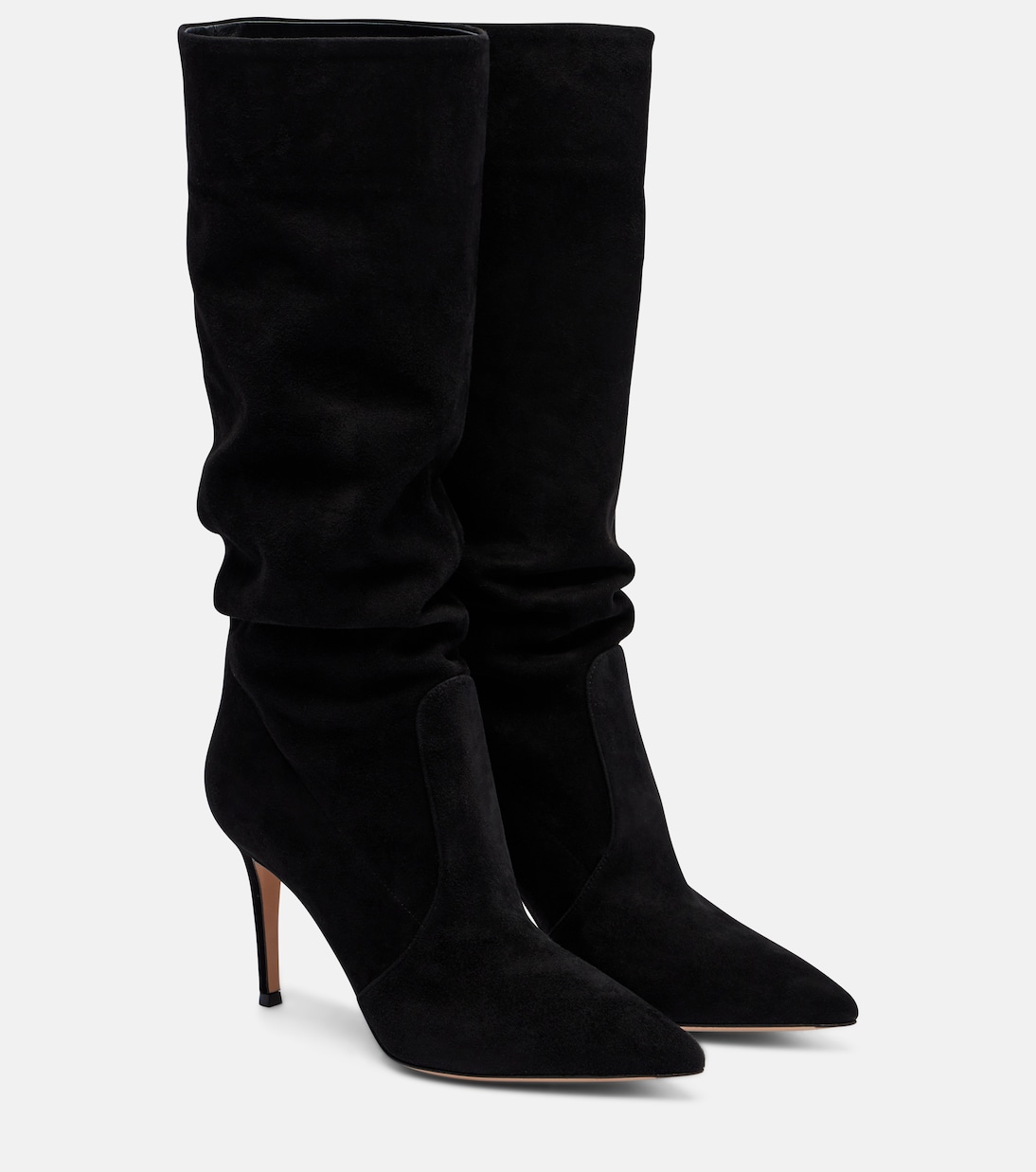 Bottes Hansen 85 en daim | Gianvito Rossi