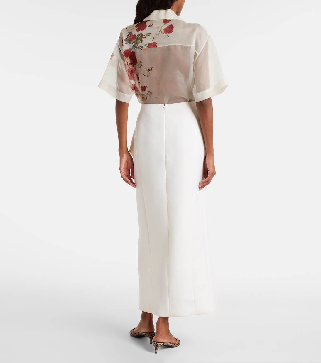 Jupe midi Jaia en laine | Khaite