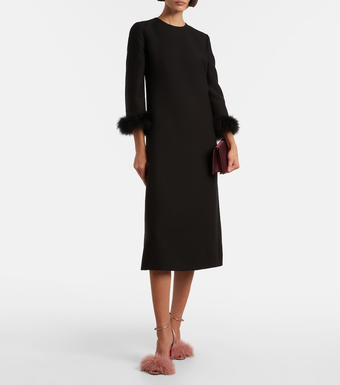 Sandalen Patchoulina 100 aus Satin | Christian Louboutin