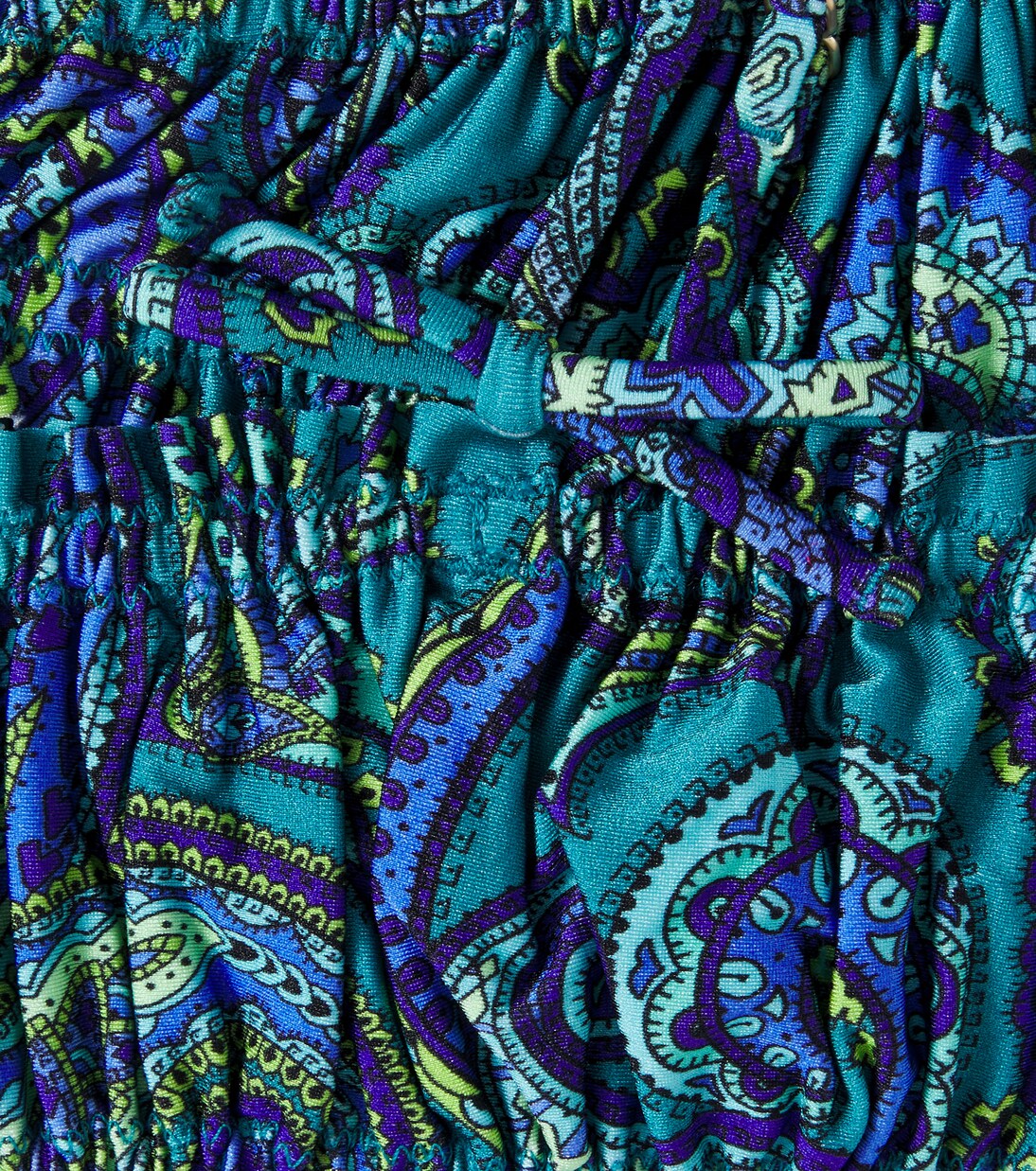 Paisley ruched bikini | Zimmermann Kids