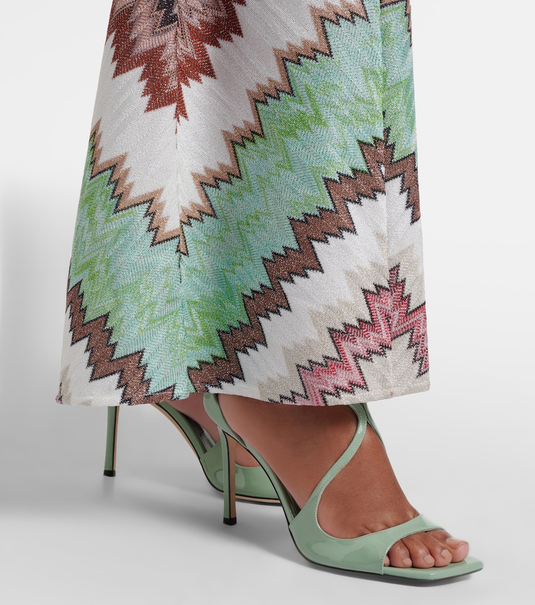 Azia patent leather sandals | Jimmy Choo