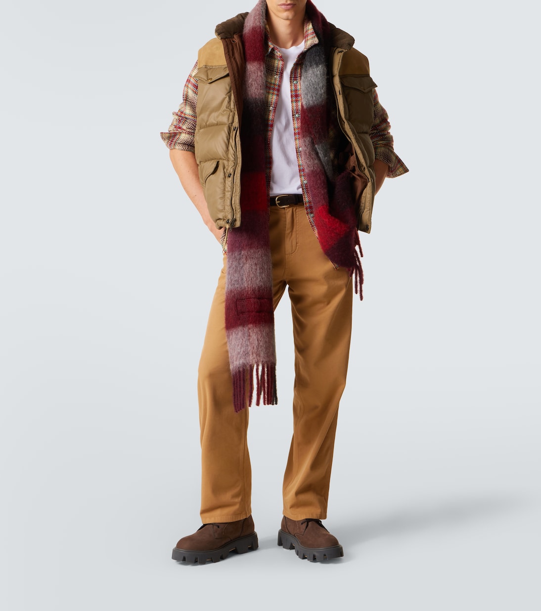 棉质针织T恤三件套 | Moncler