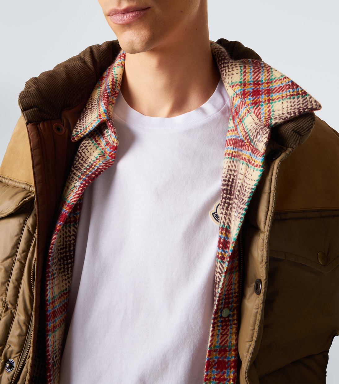 棉质针织T恤三件套 | Moncler