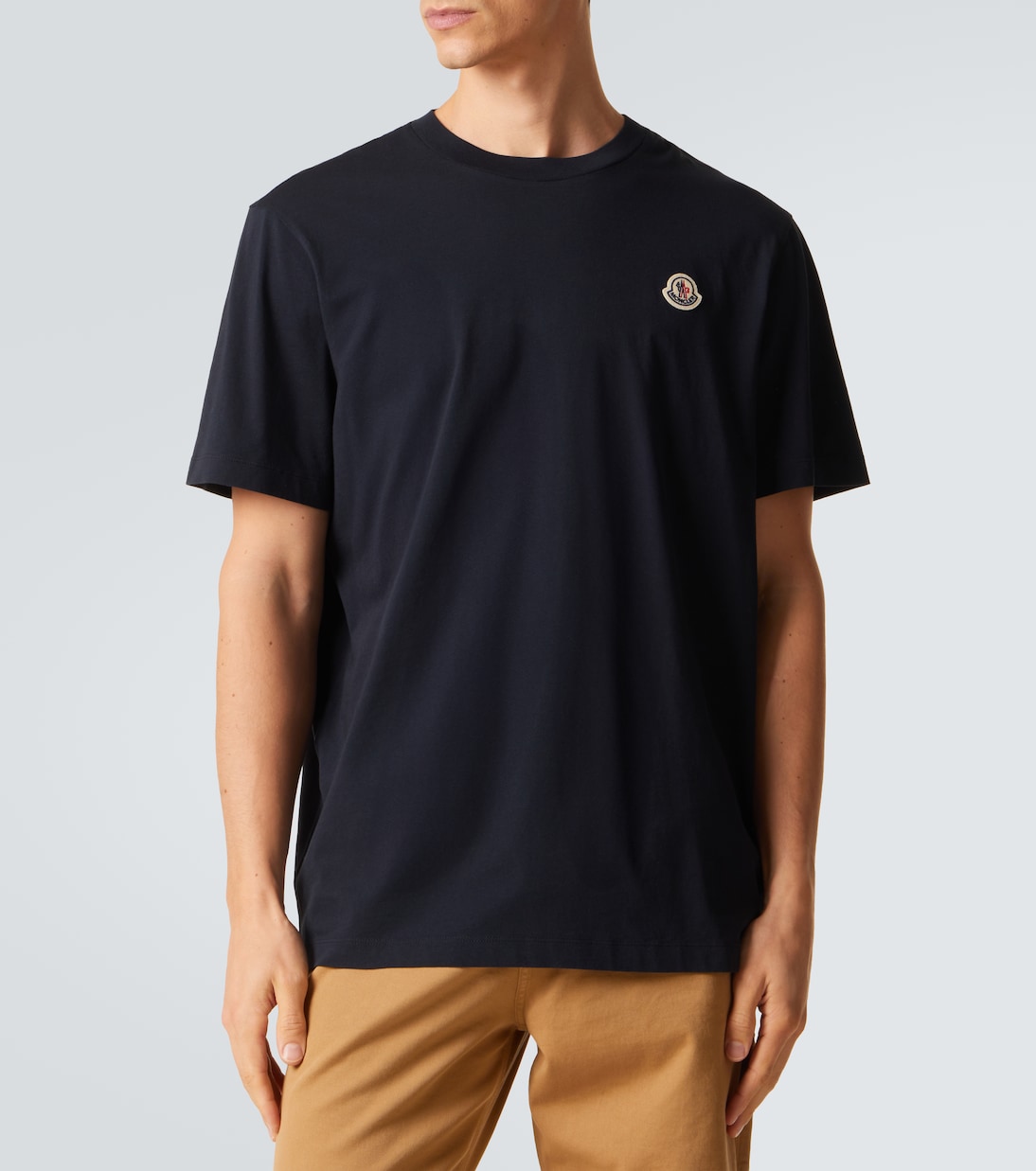 棉质针织T恤三件套 | Moncler