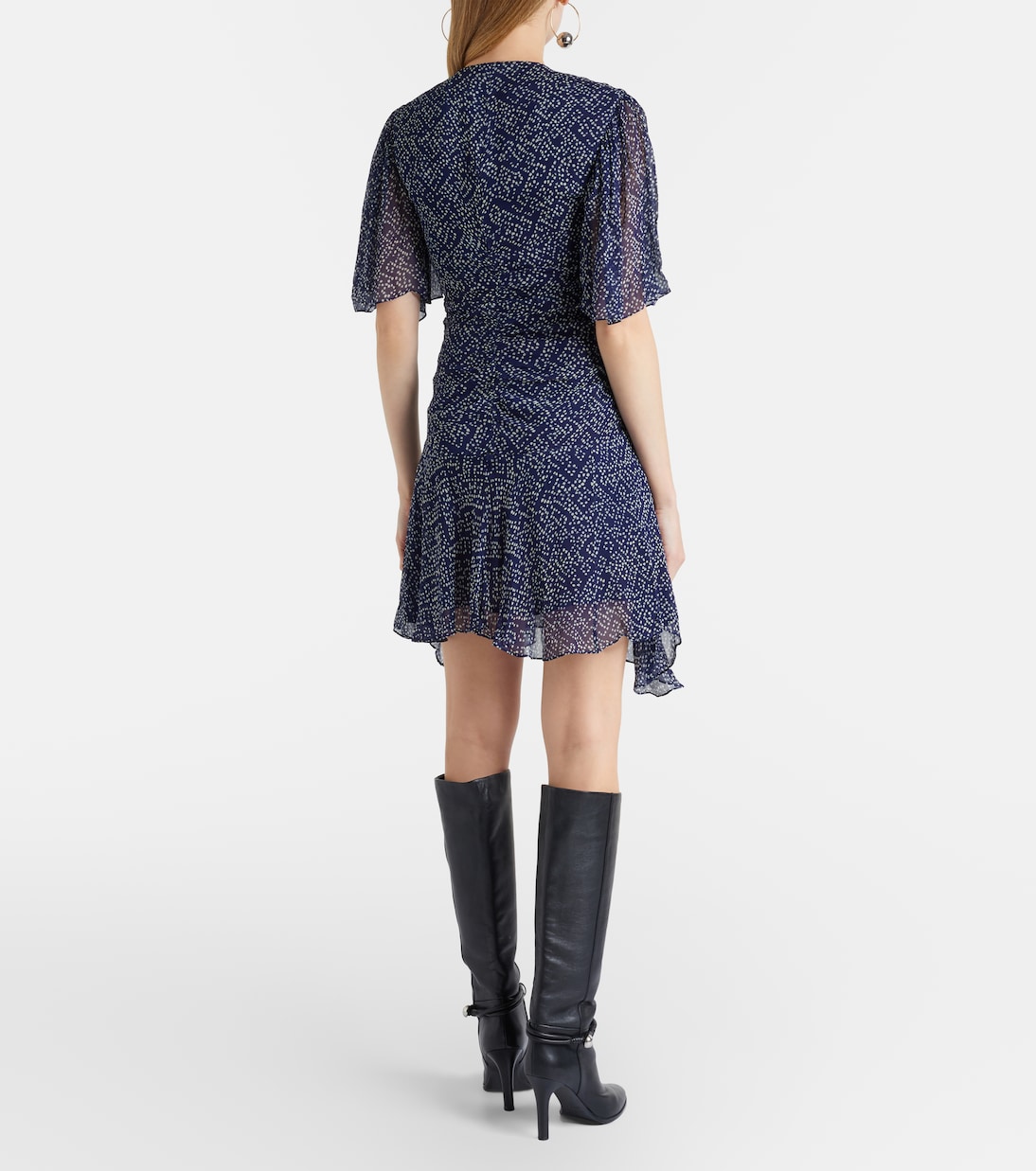 Miniabito Vivienne in mussola con stampa | Marant Etoile