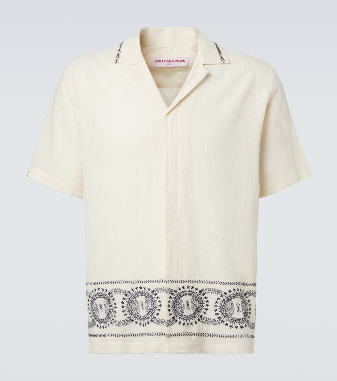 Camisa bowling Maitan de algodón | Orlebar Brown