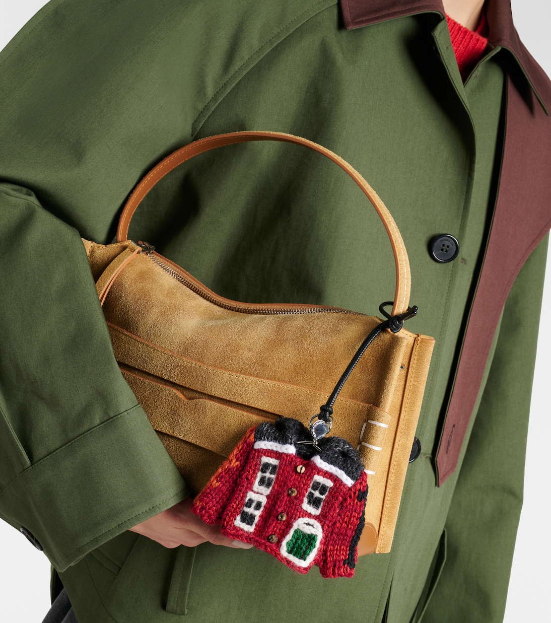 Cardigan bag charm | JW Anderson