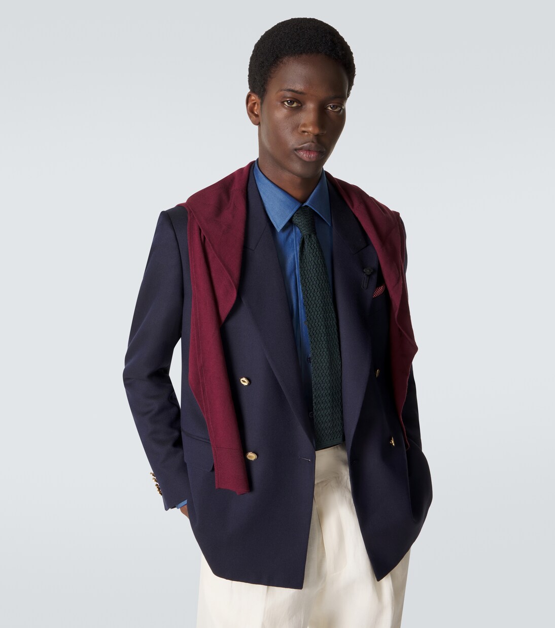 Knitted silk tie | Rubinacci