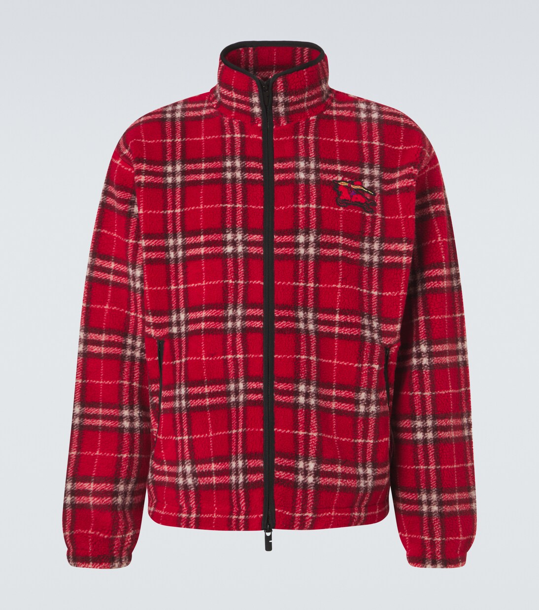 Burberry Check wool-blend jacket | Burberry