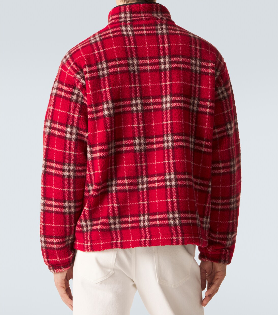 Burberry Check wool-blend jacket | Burberry
