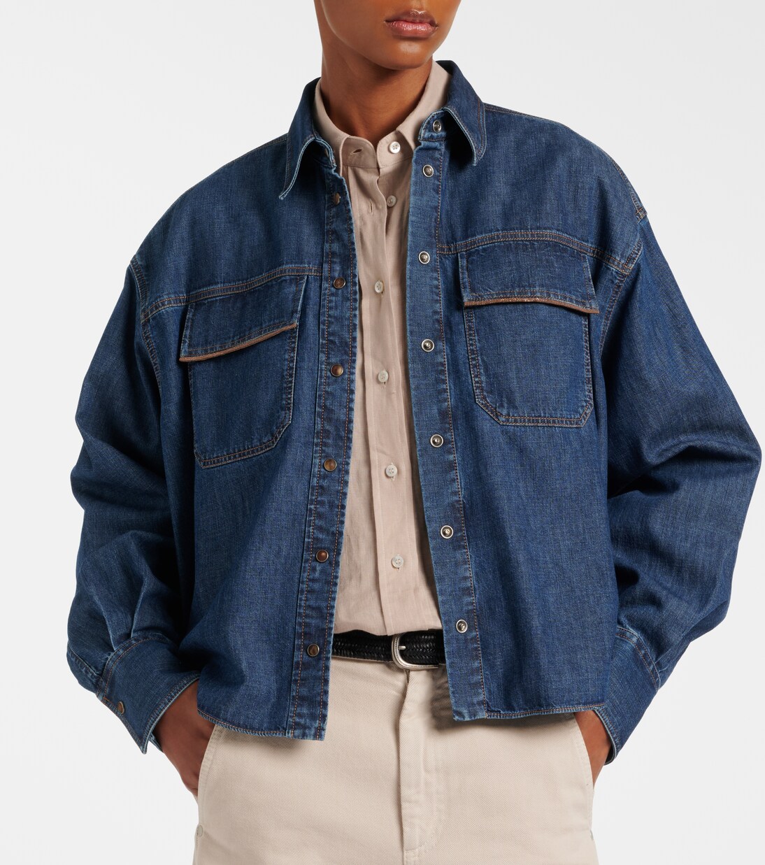 Monili 데님 재킷 | Brunello Cucinelli