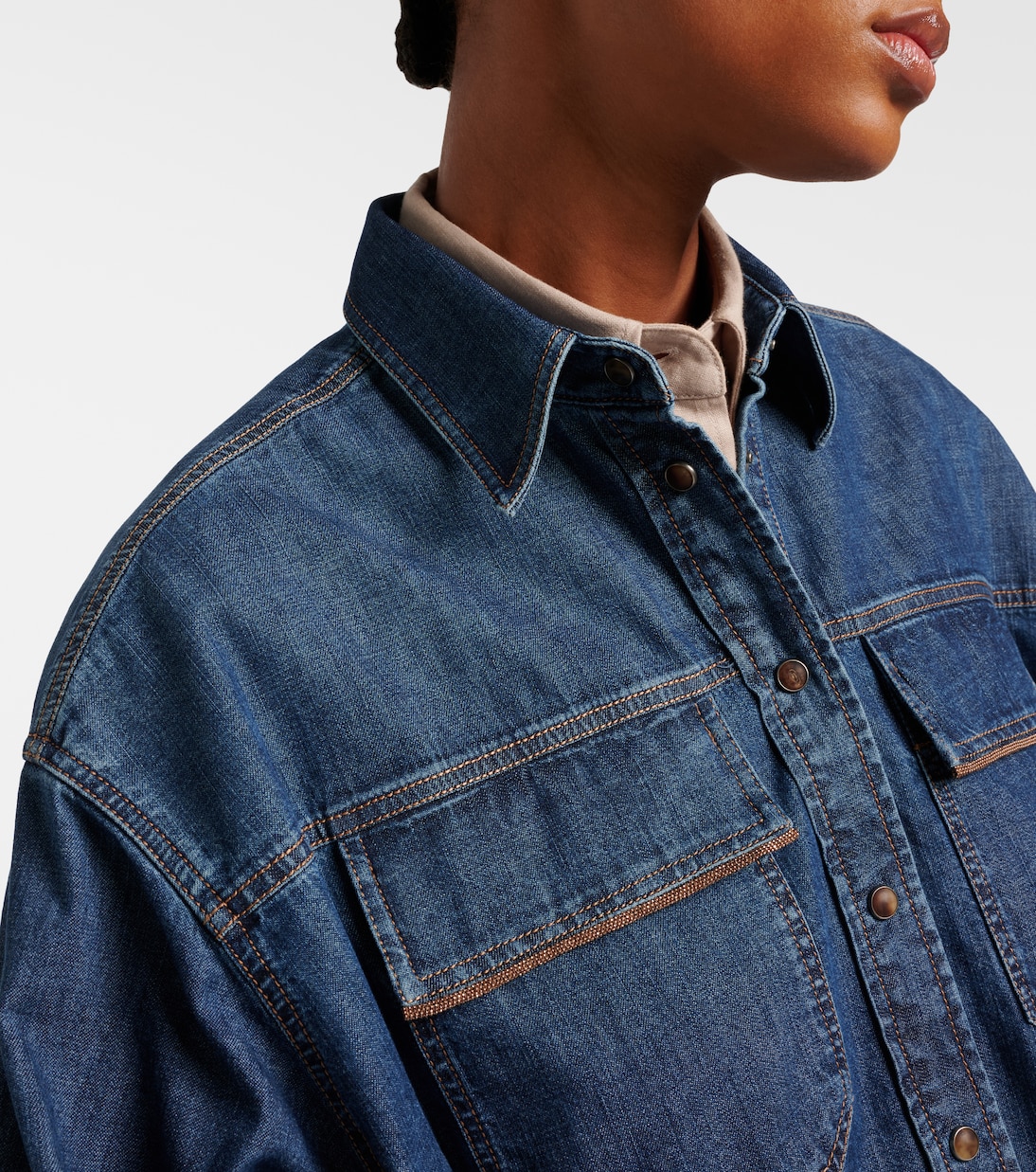 Monili 데님 재킷 | Brunello Cucinelli