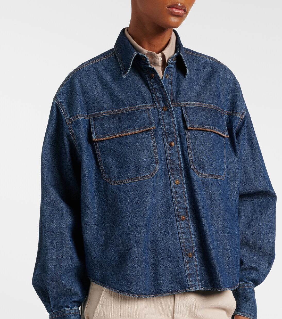 Monili 데님 재킷 | Brunello Cucinelli