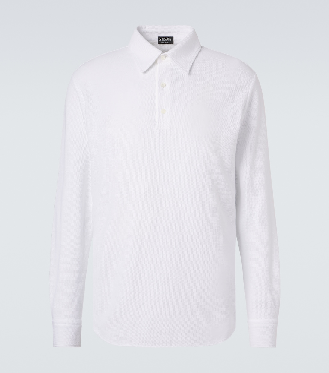 Cotton piqué polo shirt | Zegna