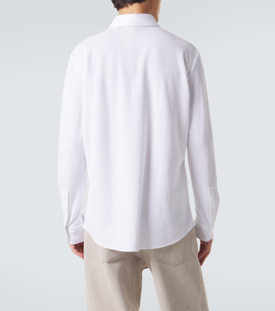 Cotton piqué polo shirt | Zegna