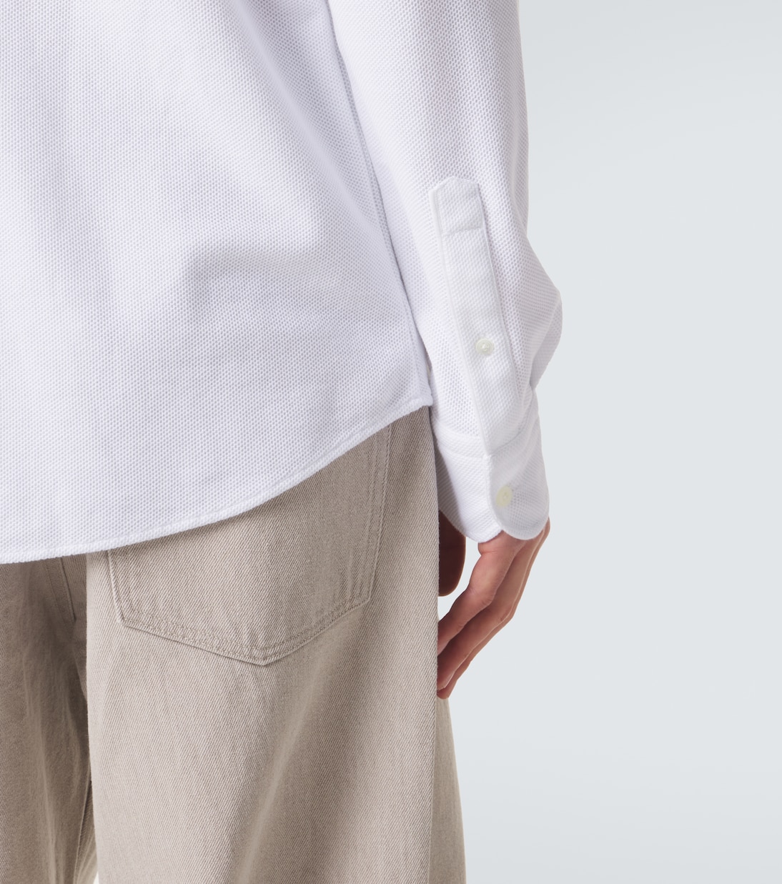 Cotton piqué polo shirt | Zegna