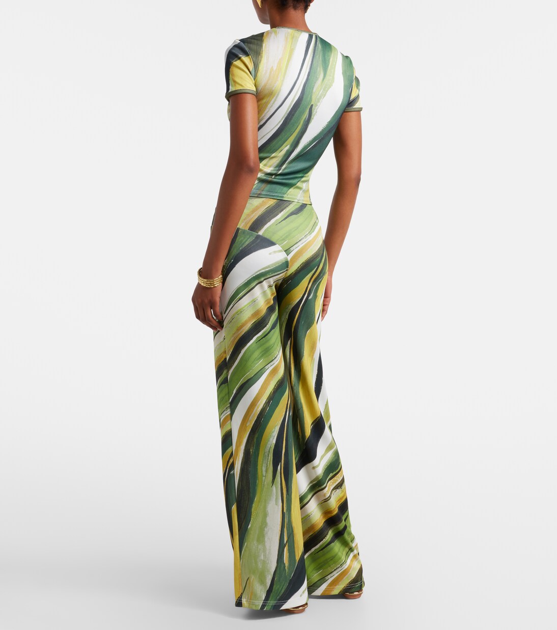 Pantaloni a gamba larga in jersey | Christopher Esber