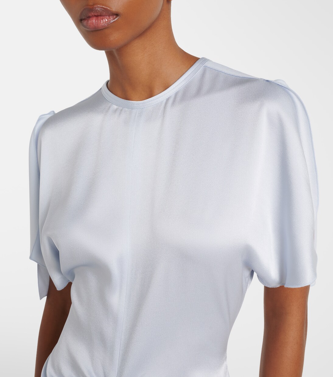 Robe aus Satin | Victoria Beckham
