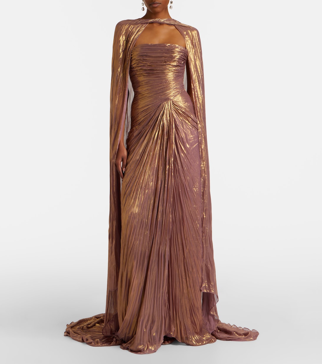 Robe bustier plissée | Marmar Halim
