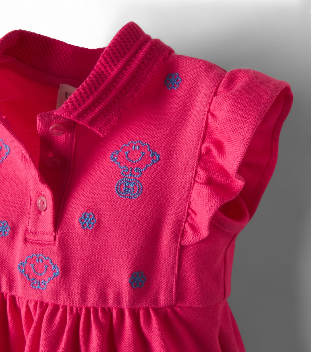 x Mr. Men Little Miss Baby cotton-blend piqué dress | Gucci Kids