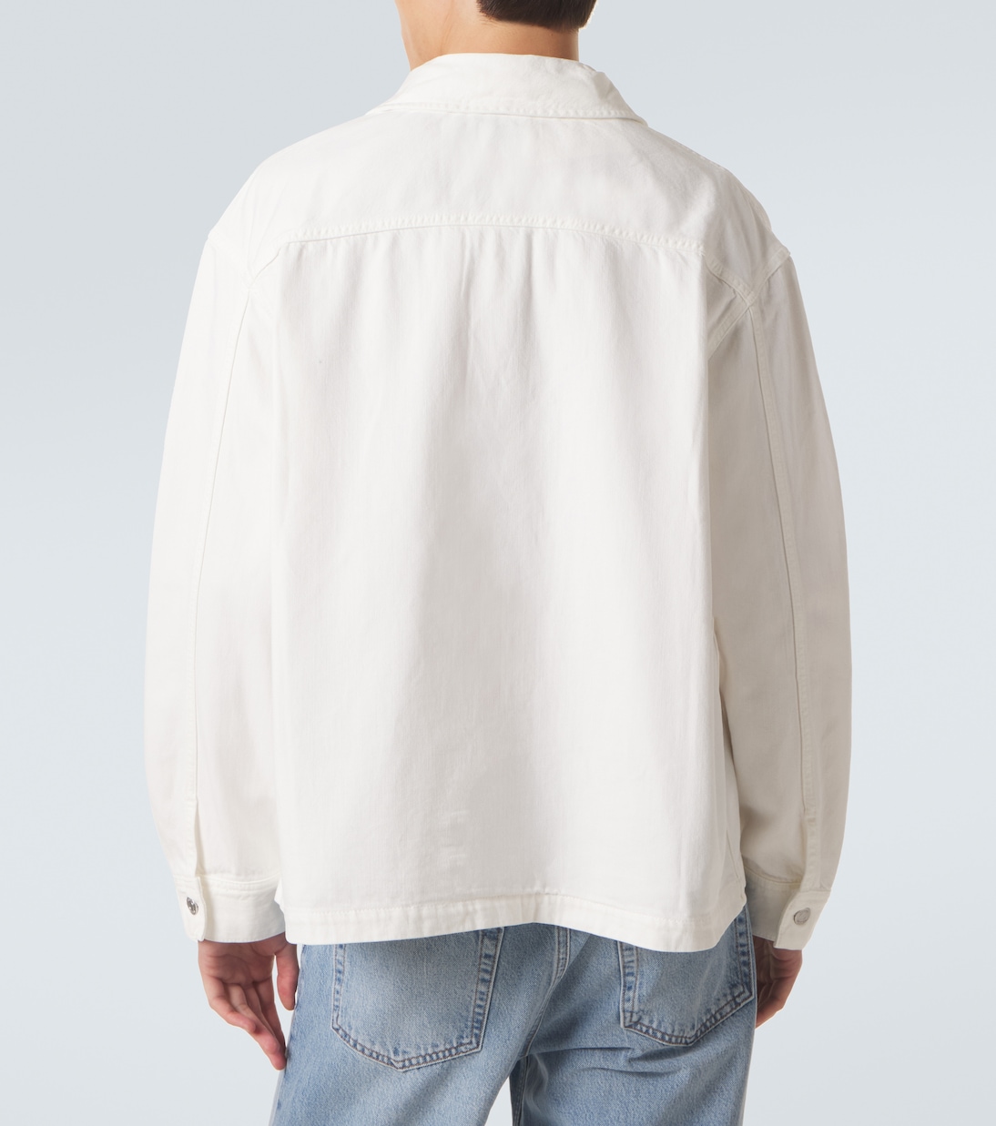 Cotton-blend overshirt | Frame