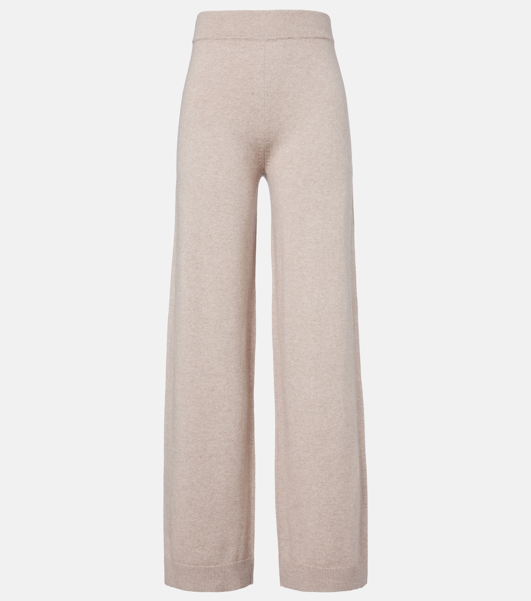 Cotton and cashmere wide-leg pants | Jardin des Orangers