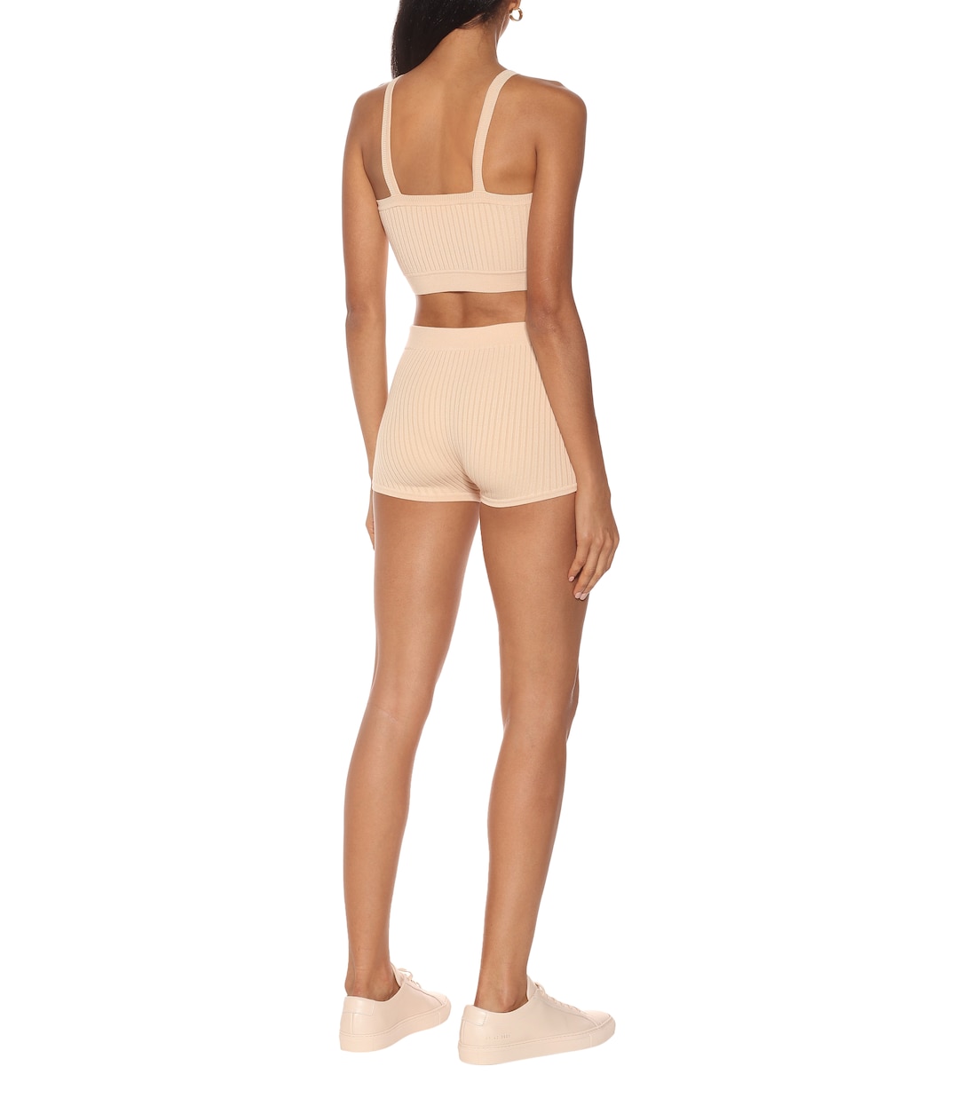 Ribbed-knit crop top | Live The Process