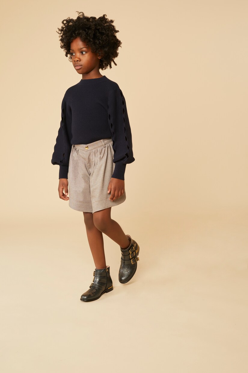 Cotton-blend sweater | Chloé Kids