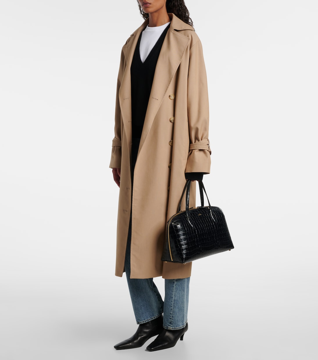 Ankle Boots 50 aus Leder | Toteme