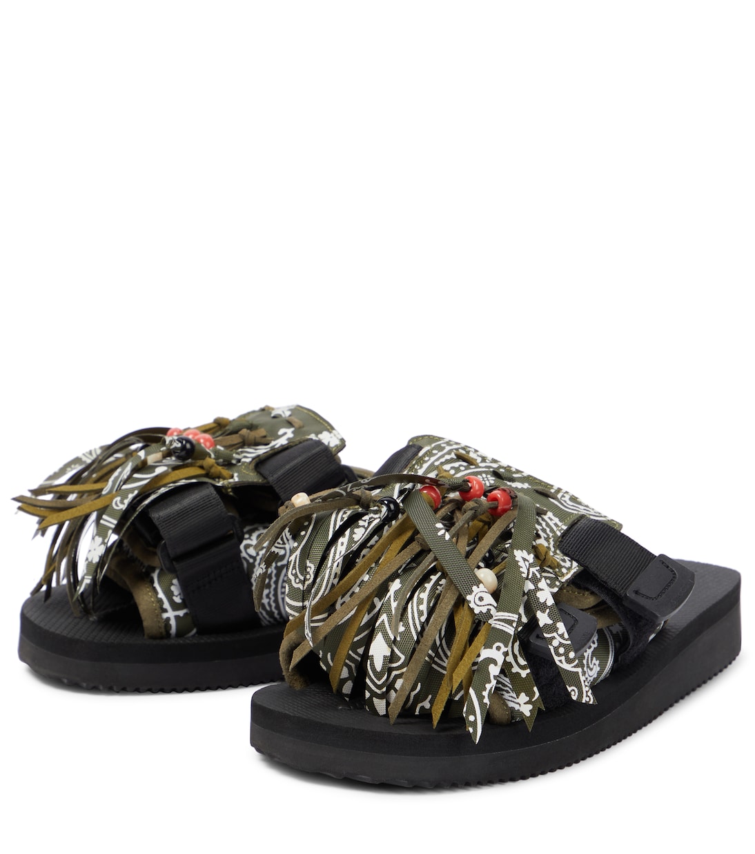 x Suicoke fringed sandals | Alanui