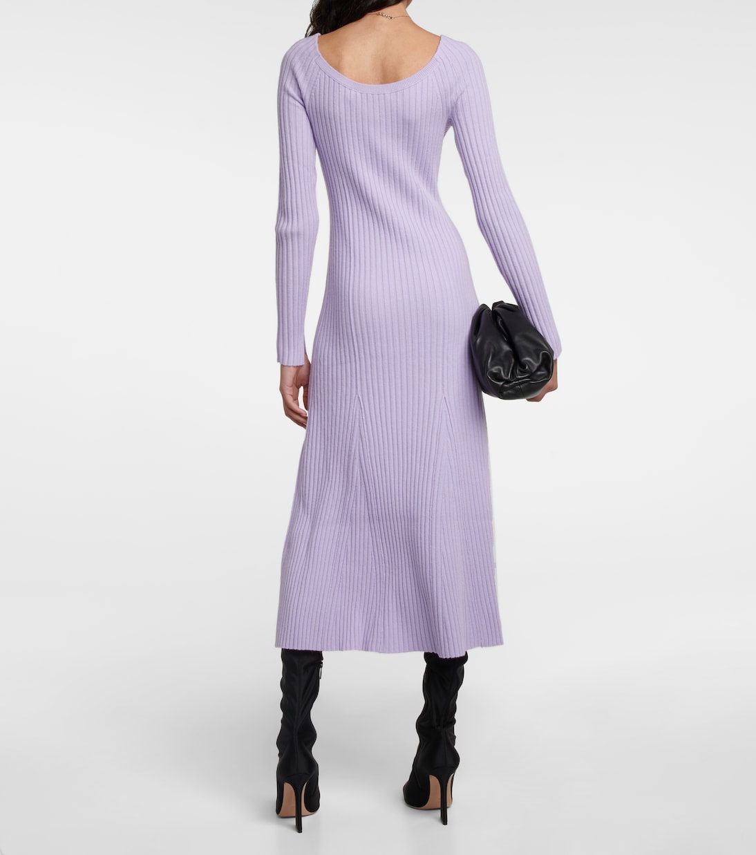 Ribbed-knit wool-blend midi dress | Dorothee Schumacher
