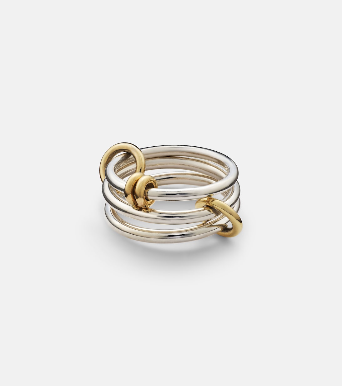 Raneth sterling silver and 18kt gold ring | Spinelli Kilcollin