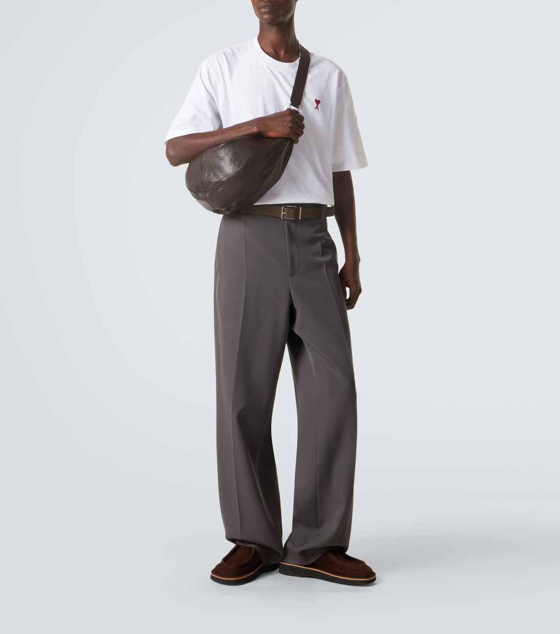 T-Shirt Ami de Cœur aus Baumwoll-Jersey | Ami Paris