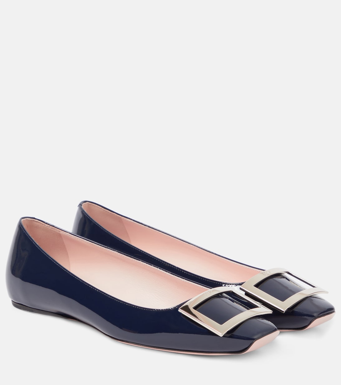 Trompette patent leather ballet flats | Roger Vivier