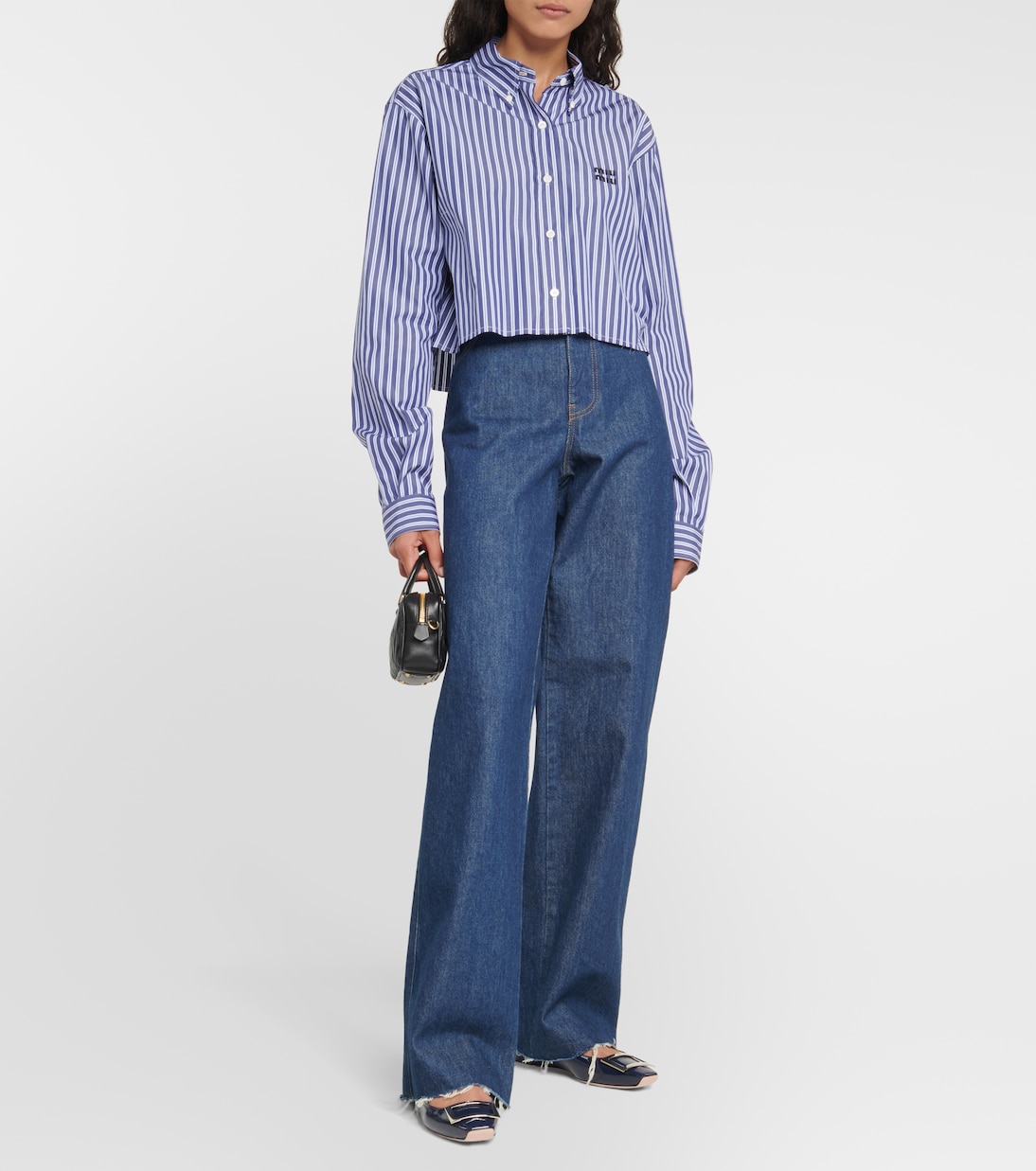 Trompette patent leather ballet flats | Roger Vivier