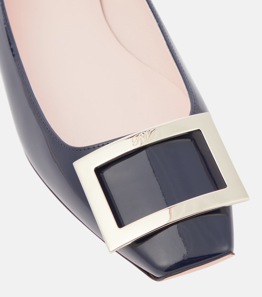 Trompette patent leather ballet flats | Roger Vivier
